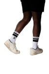 Legends x FightCamp Micro Athletic Sock WhtBlk